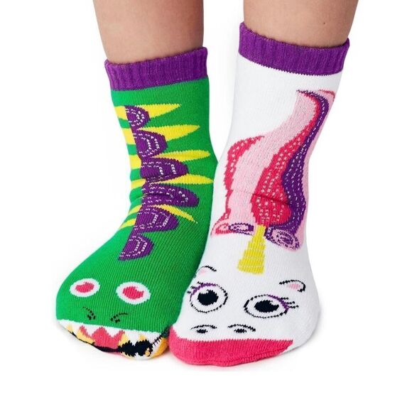 Pals Toddler Dragon & Unicorn Collectible Mismatched Socks BUY 2 GET 1 FREE - Picture 2 of 8
